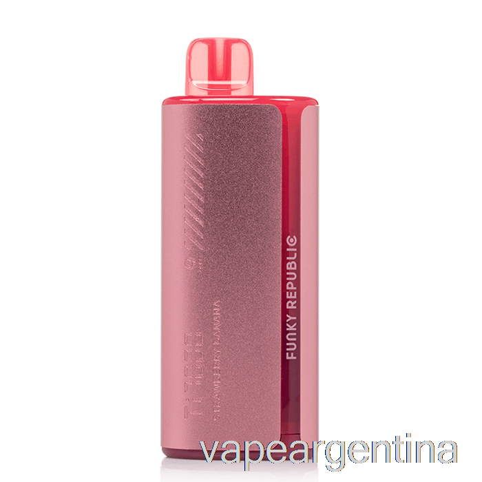 Funky Lands Ti7000 Vape Desechable Fresa Plátano Argentina